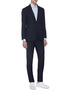 Front View - Click To Enlarge - TRUNK - Virgin wool suit