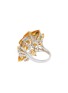 Figure View - Click To Enlarge - LC COLLECTION JEWELLERY - Diamond sapphire 18k gold cluster ring