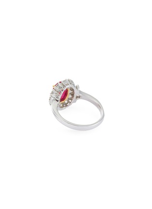 Figure View - Click To Enlarge - LC COLLECTION JEWELLERY - Diamond ruby 18k gold ring