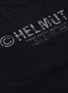  - HELMUT LANG - Logo print back panelled T-shirt