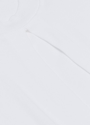  - ROSETTA GETTY - T-shirt panel split front drape top