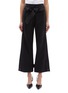 Main View - Click To Enlarge - ROSETTA GETTY - Belted button flared cuff pants