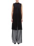 Main View - Click To Enlarge - ROSETTA GETTY - Cross drape long sleeveless top