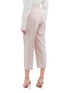 Back View - Click To Enlarge - ROKSANDA - 'Ragosta' striped outseam cropped pants