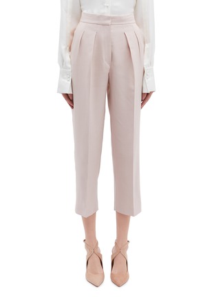 Main View - Click To Enlarge - ROKSANDA - 'Ragosta' striped outseam cropped pants