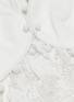 Detail View - Click To Enlarge - ZIMMERMANN - 'Corsage' blouson sleeve guipure lace panel mini dress