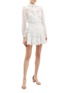 Figure View - Click To Enlarge - ZIMMERMANN - 'Corsage' ruffle yoke high neck guipure lace blouse