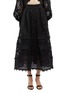 Main View - Click To Enlarge - ZIMMERMANN - 'Corsage' guipure lace panel midi skirt
