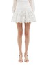 Main View - Click To Enlarge - ZIMMERMANN - 'Corsage' guipure lace dot fil coupé mini skirt