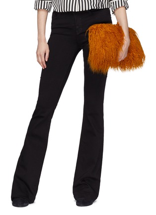 Figure View - Click To Enlarge - DRIES VAN NOTEN - Faux fur crossbody bag