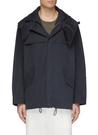 Main View - Click To Enlarge - KURO - Hooded windbreaker jacket