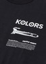  - KOLOR - Chemical weapon graphic slogan print T-shirt