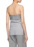 Back View - Click To Enlarge - DION LEE - Cross front houndstooth check plaid camisole top
