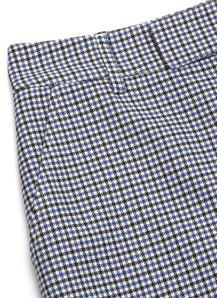 Detail View - Click To Enlarge - PLAN C - Houndstooth check shorts