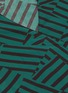 Detail View - Click To Enlarge - PLAN C - Tie open back drawstring geometric stripe print dress