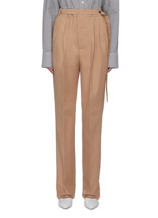 Main View - Click To Enlarge - PLAN C - Button tab twill suiting pants