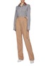Figure View - Click To Enlarge - PLAN C - Button tab twill suiting pants
