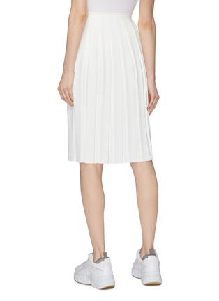 Back View - Click To Enlarge - PLAN C - Pleated skirt