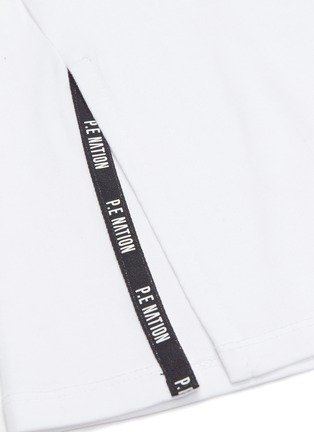  - P.E NATION - Logo stripe long sleeve T-shirt