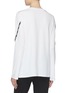 Back View - Click To Enlarge - P.E NATION - Logo stripe long sleeve T-shirt