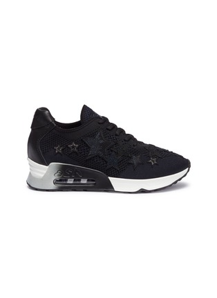 Main View - Click To Enlarge - ASH - 'Lucky Star' appliqué knit sneakers