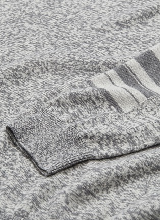  - OAMC - Jacquard panel wool-cotton sweater