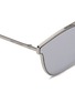 Detail View - Click To Enlarge - SAINT LAURENT - 'Classic 28' mirror metal square sunglasses
