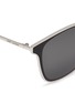 Detail View - Click To Enlarge - SAINT LAURENT - Metal frame square sunglasses