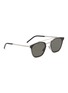 Figure View - Click To Enlarge - SAINT LAURENT - 'Classic 28' metal square sunglasses