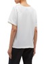 Back View - Click To Enlarge - THOMAS PUTTICK - Tie shoulder silk T-shirt