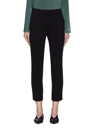 Main View - Click To Enlarge - THEORY - 'Treeca 2' cropped crepe pants