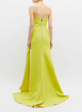 Back View - Click To Enlarge - MATICEVSKI - 'Opera' folded drape strapless gown