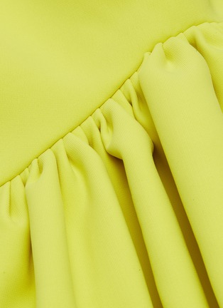 Detail View - Click To Enlarge - MATICEVSKI - 'Enfanta' ruffle one-shoulder peplum dress