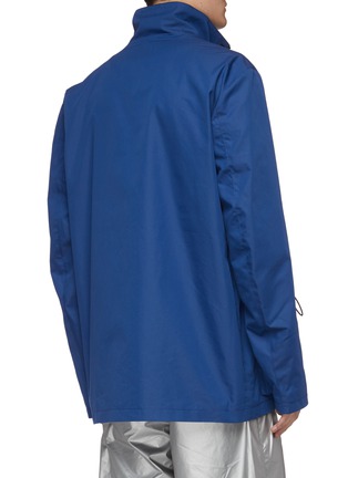 Back View - Click To Enlarge - OAKLEY BY SAMUEL ROSS - 'Skydiver' mix pocket zip sleeve field jacket