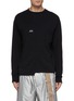 Main View - Click To Enlarge - OAKLEY BY SAMUEL ROSS - Logo print panelled long sleeve T-shirt