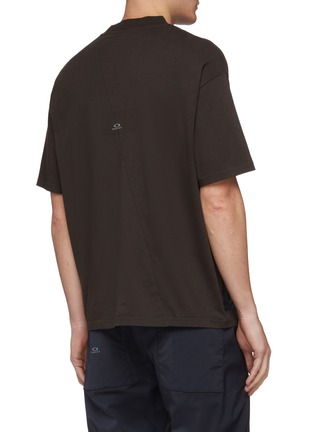 Back View - Click To Enlarge - OAKLEY BY SAMUEL ROSS - Contrast pocket zip front T-shirt