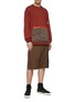 Figure View - Click To Enlarge - OAKLEY BY SAMUEL ROSS - 'Rock' abstract print contrast strap shorts