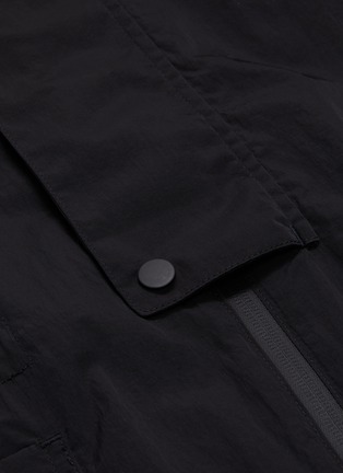  - OAKLEY BY SAMUEL ROSS - Reversible detachable hood short sleeve coat