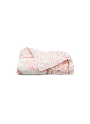 Main View - Click To Enlarge - MALABAR BABY - Pink city reversible quilt