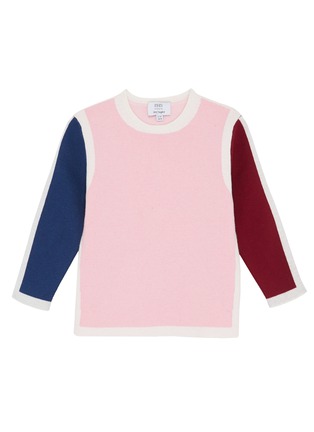 Main View - Click To Enlarge - PH5 - Contrast edge colourblock sweater