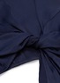  - LES HÉROÏNES - 'The Bessie' gathered drape front sleeveless top