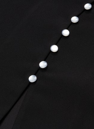 Detail View - Click To Enlarge - ELISSA MCGOWAN - 'Eros' button split front skirt