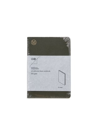 Main View - Click To Enlarge - MONOCLE - A6 soft cover linen notebook – Olive
