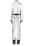 Main View - Click To Enlarge - GOLDBERGH - 'Flame' belted hooded PrimaLoft® down ski jumpsuit