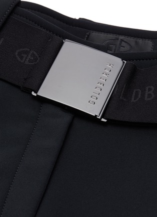 Detail View - Click To Enlarge - GOLDBERGH - 'Pippa' belted zip cuff Schoeller® ski pants