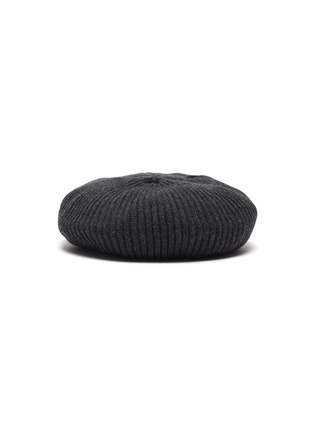 Main View - Click To Enlarge - JANESSA LEONÉ - 'Pete' cashmere knit beret