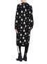 Back View - Click To Enlarge - AMIRI - Star intarsia cashmere long cardigan