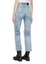 Back View - Click To Enlarge - AMIRI - 'Graffiti' button front paint splatter ripped jeans