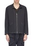 Main View - Click To Enlarge - SULVAM - Contrast topstitching coach jacket