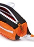 Detail View - Click To Enlarge - HERON PRESTON - Cyrillic letter patch bum bag